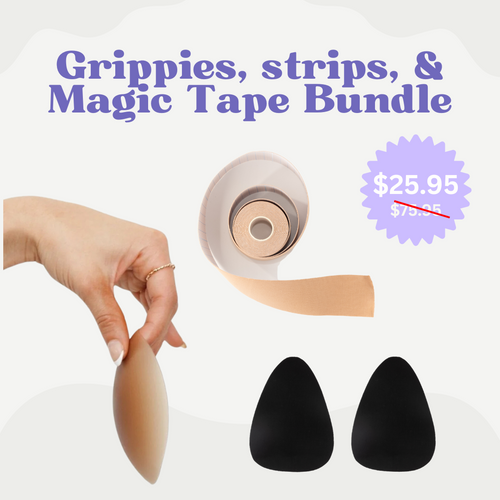 Magic Tape, Grippies, & Lift Strip Bundle